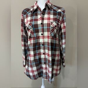 OCHENTA button up shirt- XXXL Light  Flannel